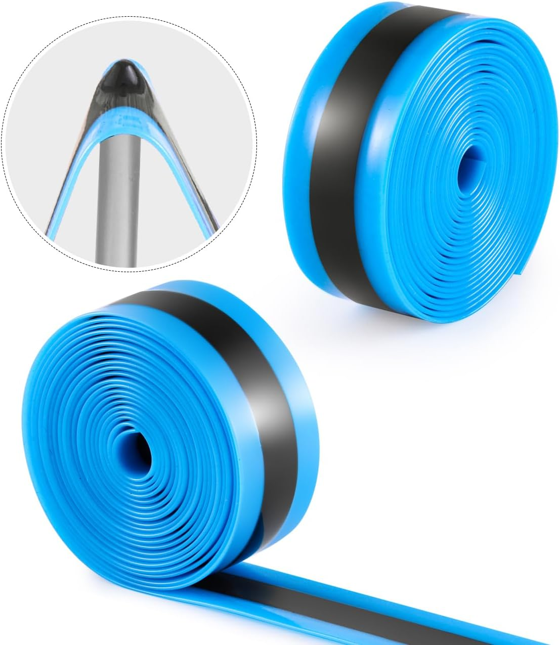 Julai Road Bike Tire Liner, Bicycle Tube Flat Protector Compatible with 700C 27" image number 4