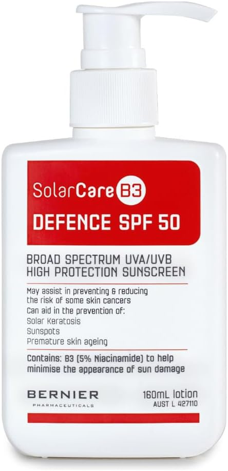Solarcareb3 Defence SPF 50 Sunscreen, Broad Spectrum UVA/UVB Protection, 5% Niacinamide - 160Ml image number 5