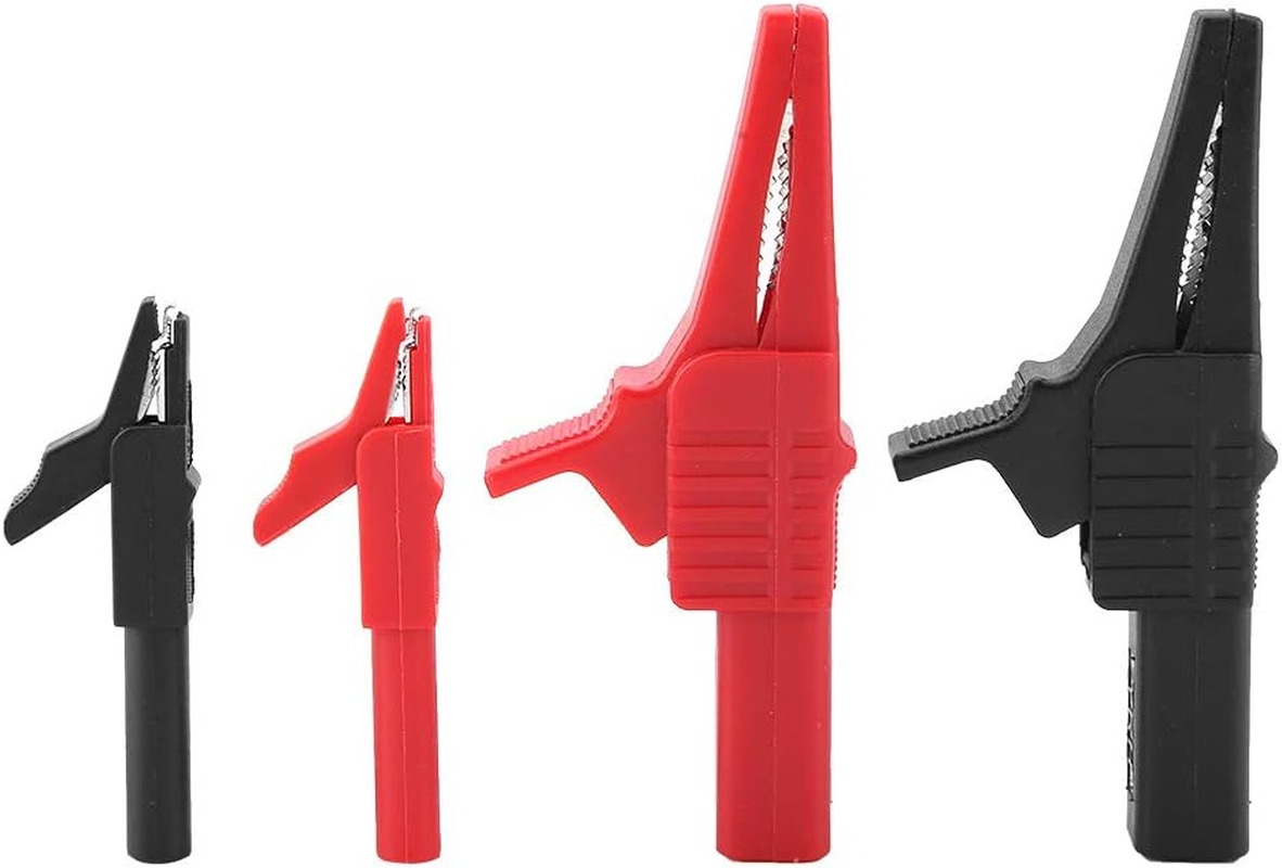 Multimeter Probe Test Lead Kits, 24Pcs P1300E Probe Test Lead Set for Digital Multimeter with Banana Plug, Table Sticks, Pointed Needles, IC Hook and More image number 5