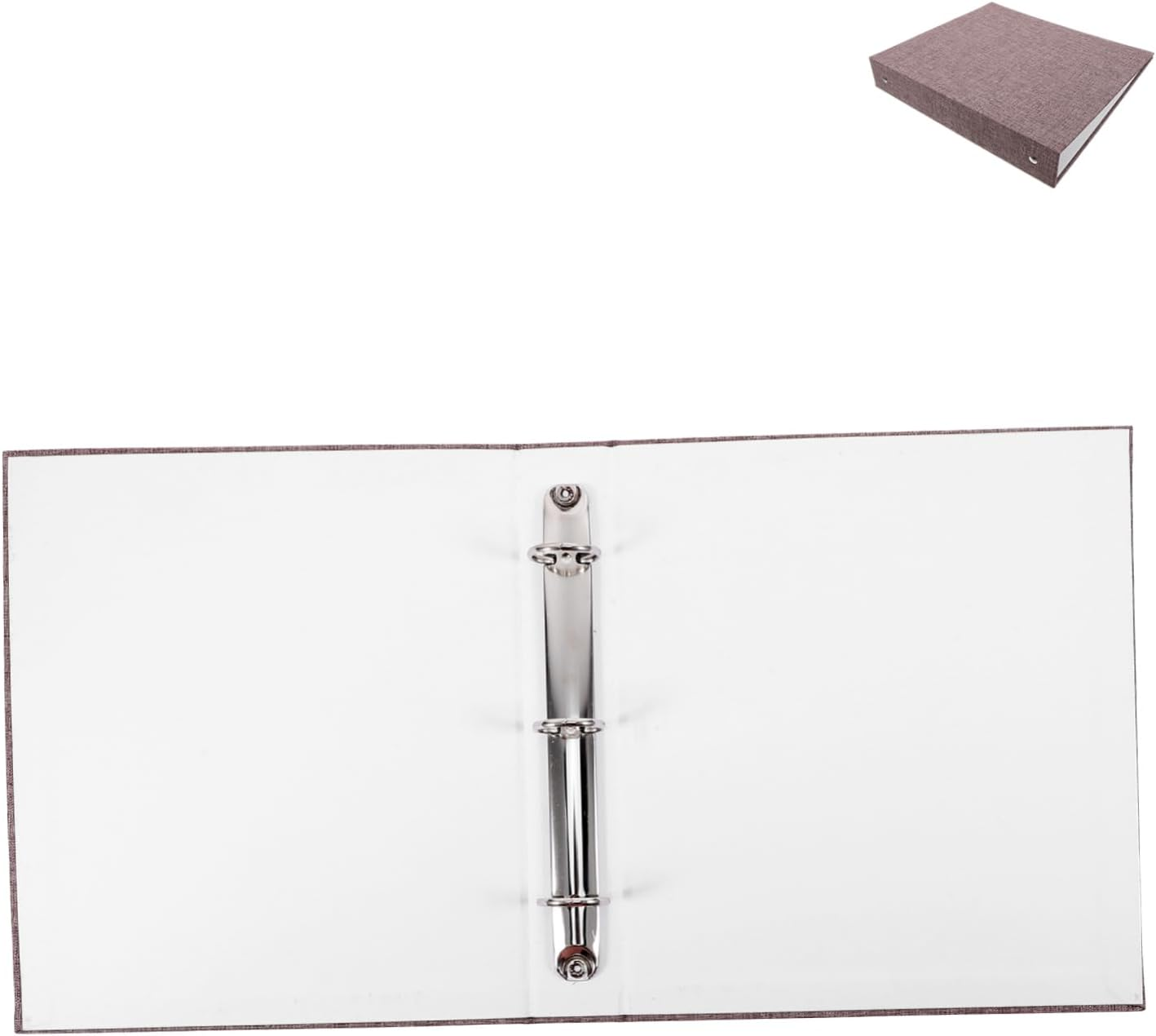 SHINEOFI Mini 3-Ring Binder A5 Binder Cover Notebook Shell Fabric Material for Students Teachers image number 5