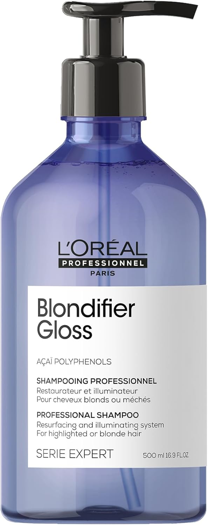 L'Oreal LOREAL BLONDIFIER Gloss Shampoo 500Ml,