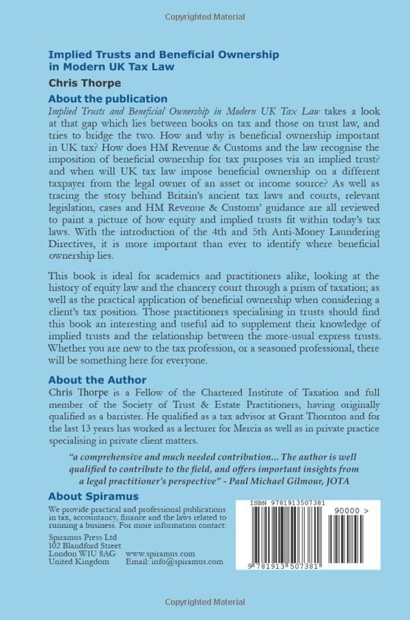 Implied Trusts and Beneficial Ownership in Modern UK Tax Law image number 1