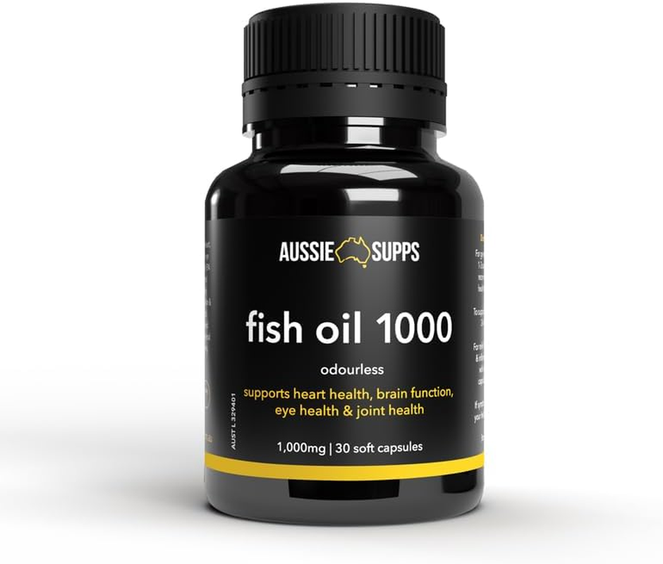 Fish Oil 1000 &ndash; Supports Heart, Eye, Brain, and Joint Health with Natural Fish Oil, Omega-3 Marine Triglycerides, Eicosapentaenoic Acid (EPA), Docosahexaenoic Acid (DHA) (30 Capsules) image number 4