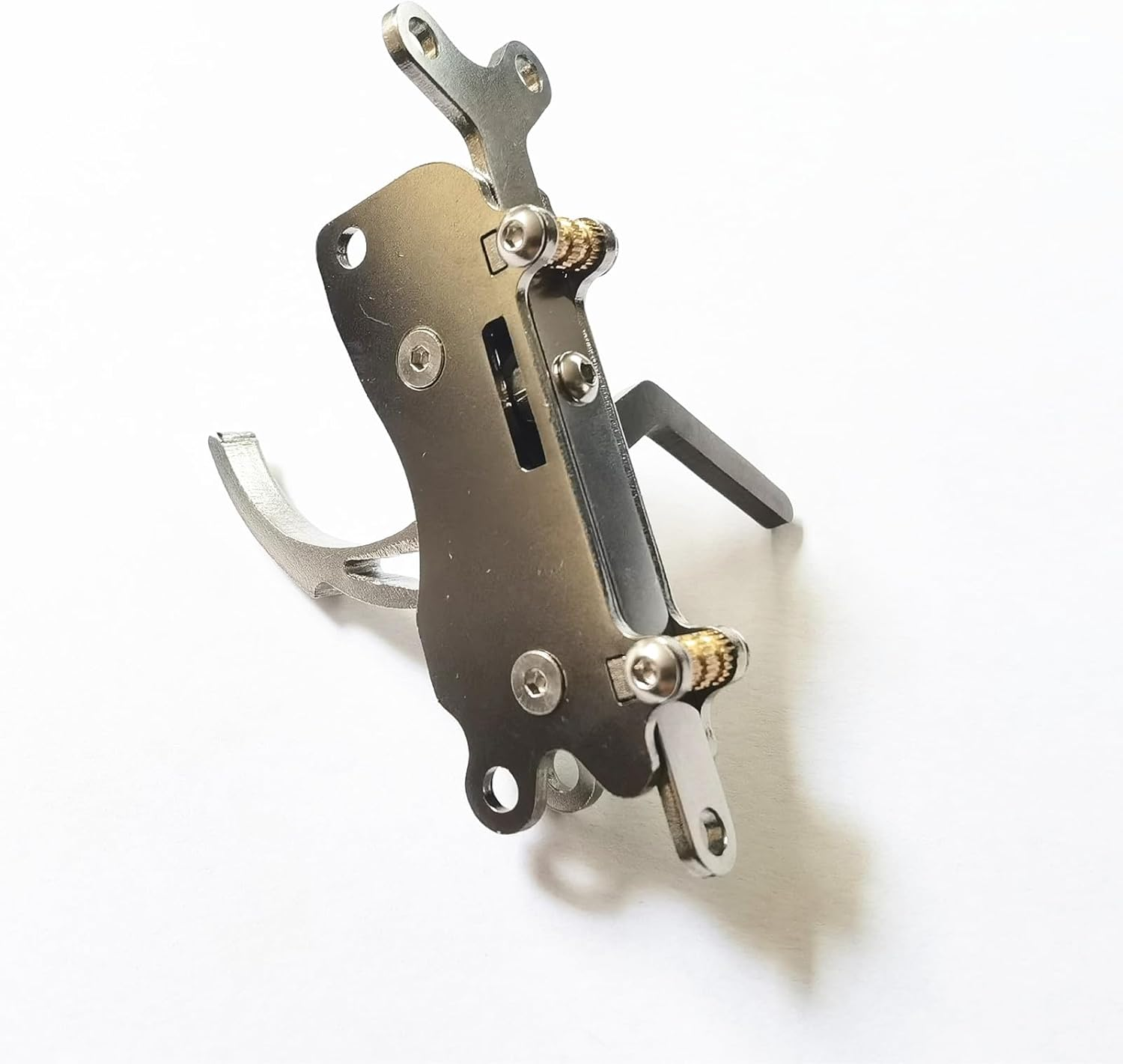 FEIXIA-105A 304 Stainless Steel Fishing Mechanism Submersible Amphibious Full Metal Steel 100 Pounds DIY Speargun Trigger image number 2