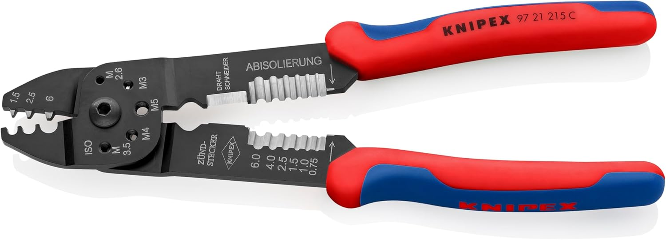 KNIPEX 97 21 215 C Crimping Pliers image number 2