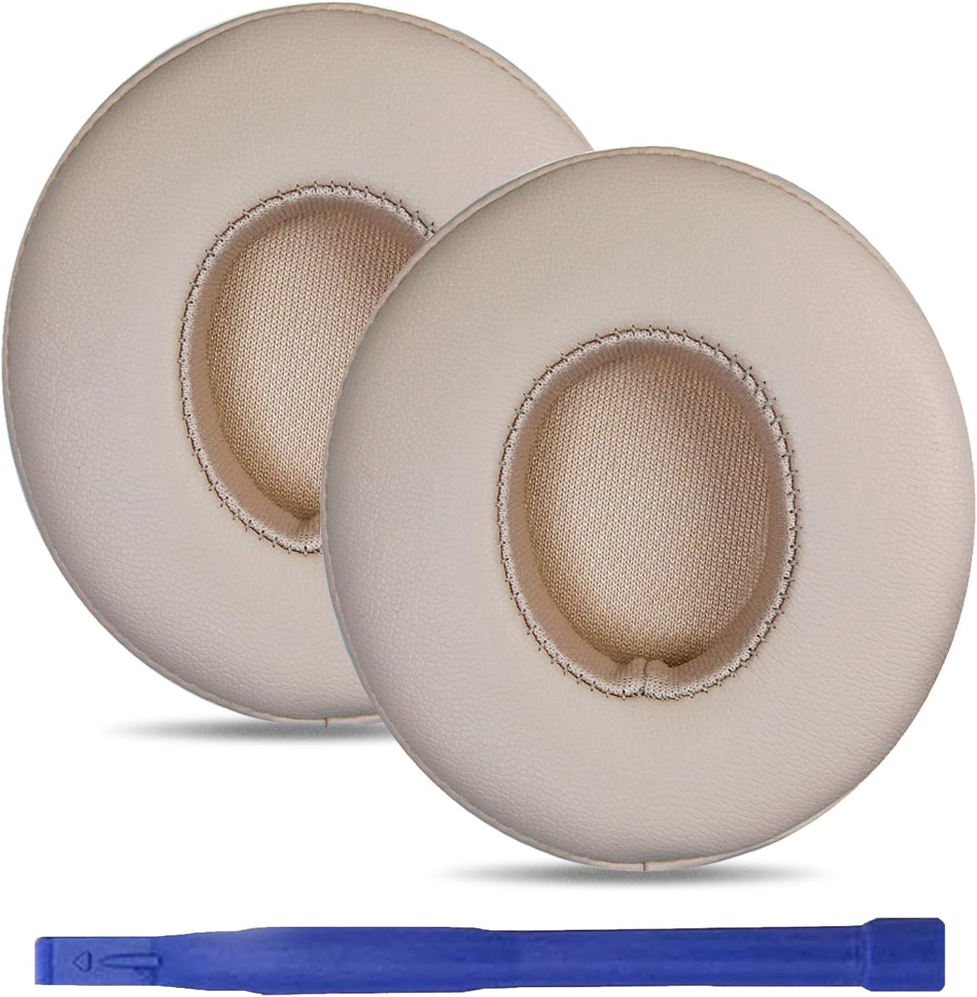 Solo 3 Earpad Replacement for Beats Solo 2 & Solo 3 Wireless On-Ear Headphones,Earpads Repair Parts Ultra Durable Soft Protein Leather Solo 2 Earpad Cushion Replacement(Black)