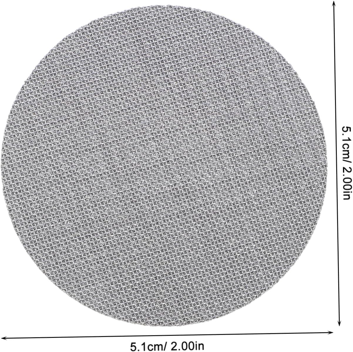 TEHAUX 4Pcs Espresso Puck Screen Stainless Steel Mesh Coffee Filter Plate Reusable Thick for Bottomless Portafilter Basket Compatible with Espresso Machines image number 1