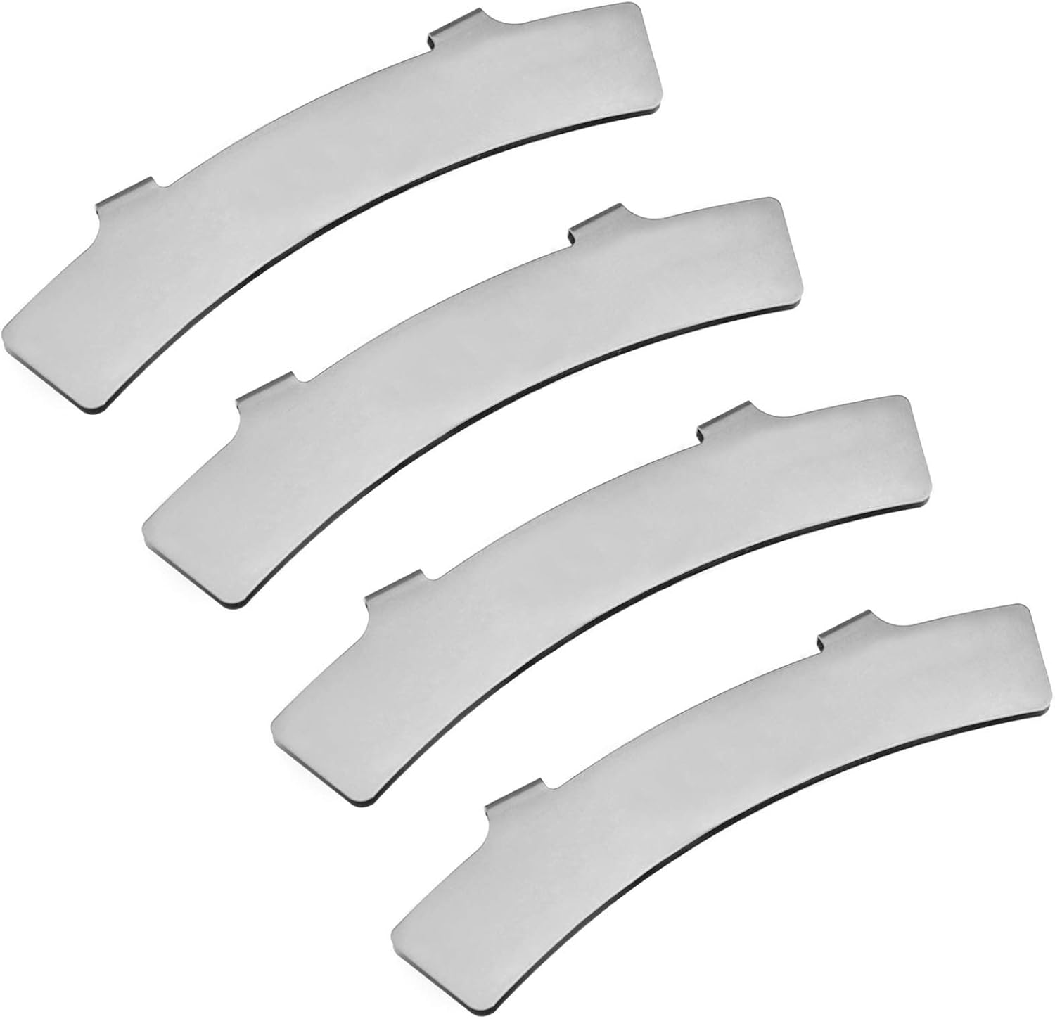 Emsea 2 Pairs of Bike Arc Disc Brake Pads Gap Regulator Rotor Adjustment Alignment Tool Stainless Steel for MTB Mountain Bike