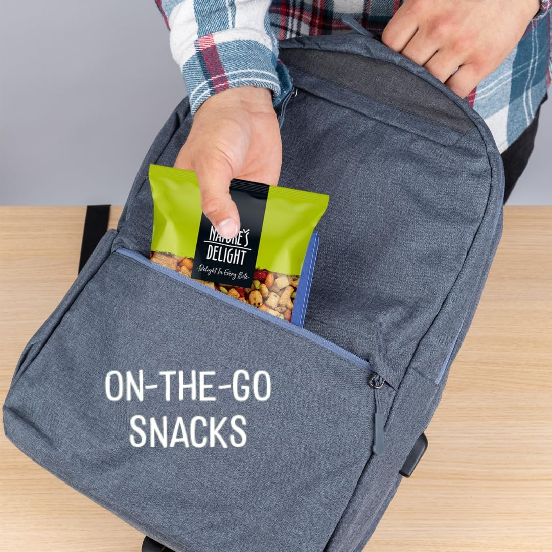 Nature&rsquo;S Delight Coloured Rice Crackers 200G &ndash; Crispy Rice Snacks Variety Pack, Light & Crunchy Rice Crisps for Everyday Snacking image number 2