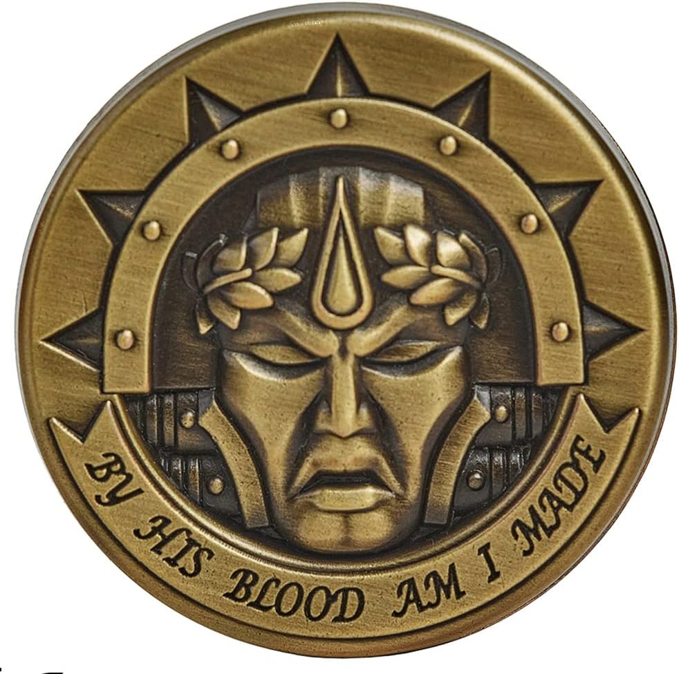 Starforged Blood Angels Clicking Coin Sanguinius Collector Coins Warhammer 40000 image number 3