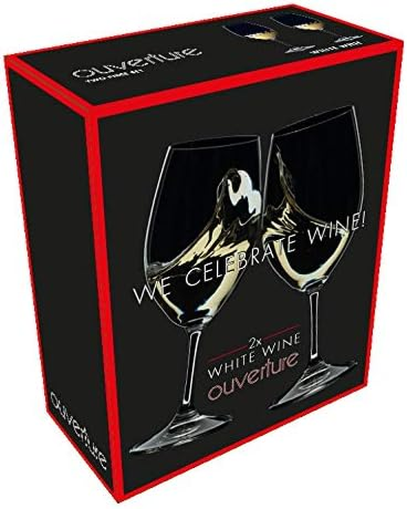 Riedel 6408/05-8 Riedel White Wine Glass, Set of 8, Ovature, White Wine, 9.5 Fl Oz (280 Ml) image number 1