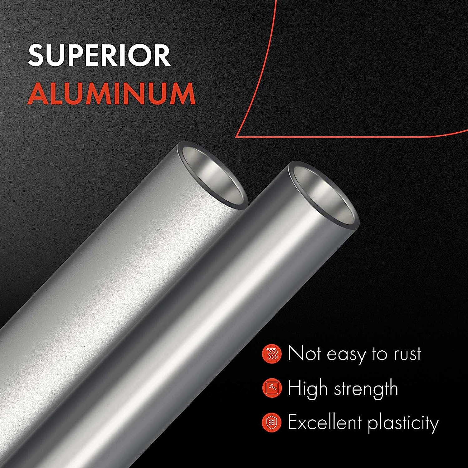 A-Premium A/C Discharge Line Hose Assembly Compatible with Mazda 3 2004-2009 2.0L, 3 2004-2008 2.3L, Compressor to Condenser image number 6