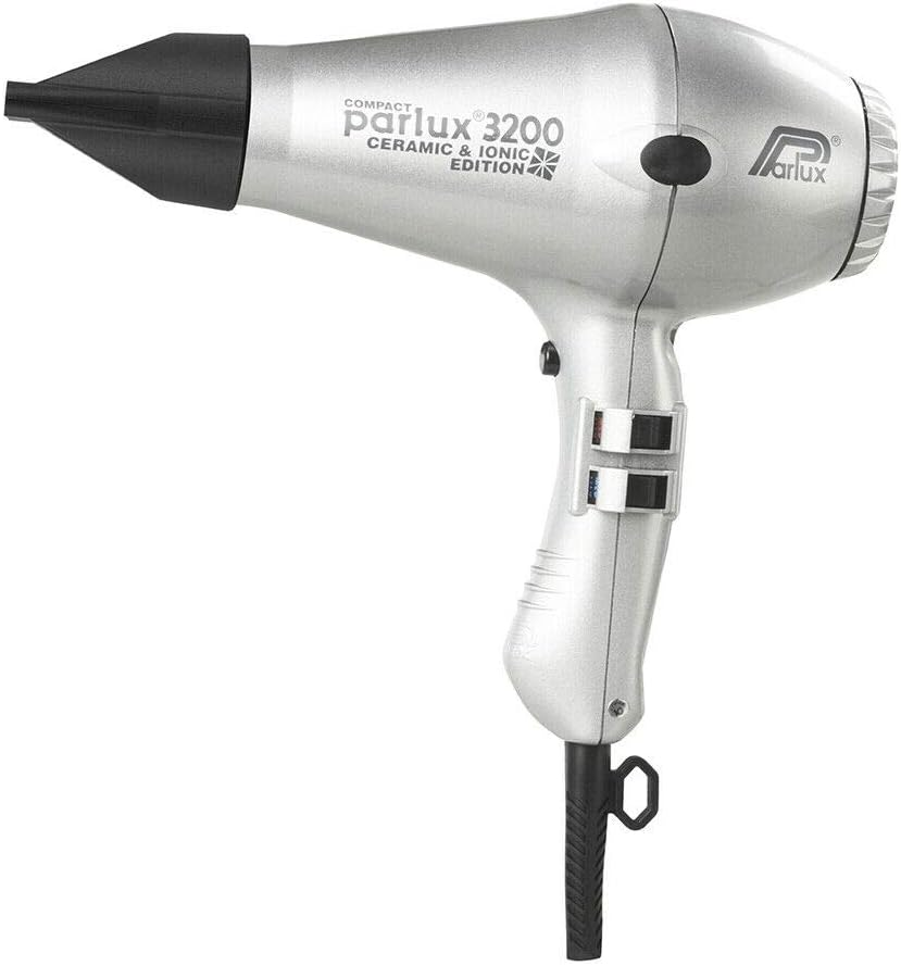 Parlux 3200 Ceramic & Ionic 1900W Hair Dryer, Silver image number 1
