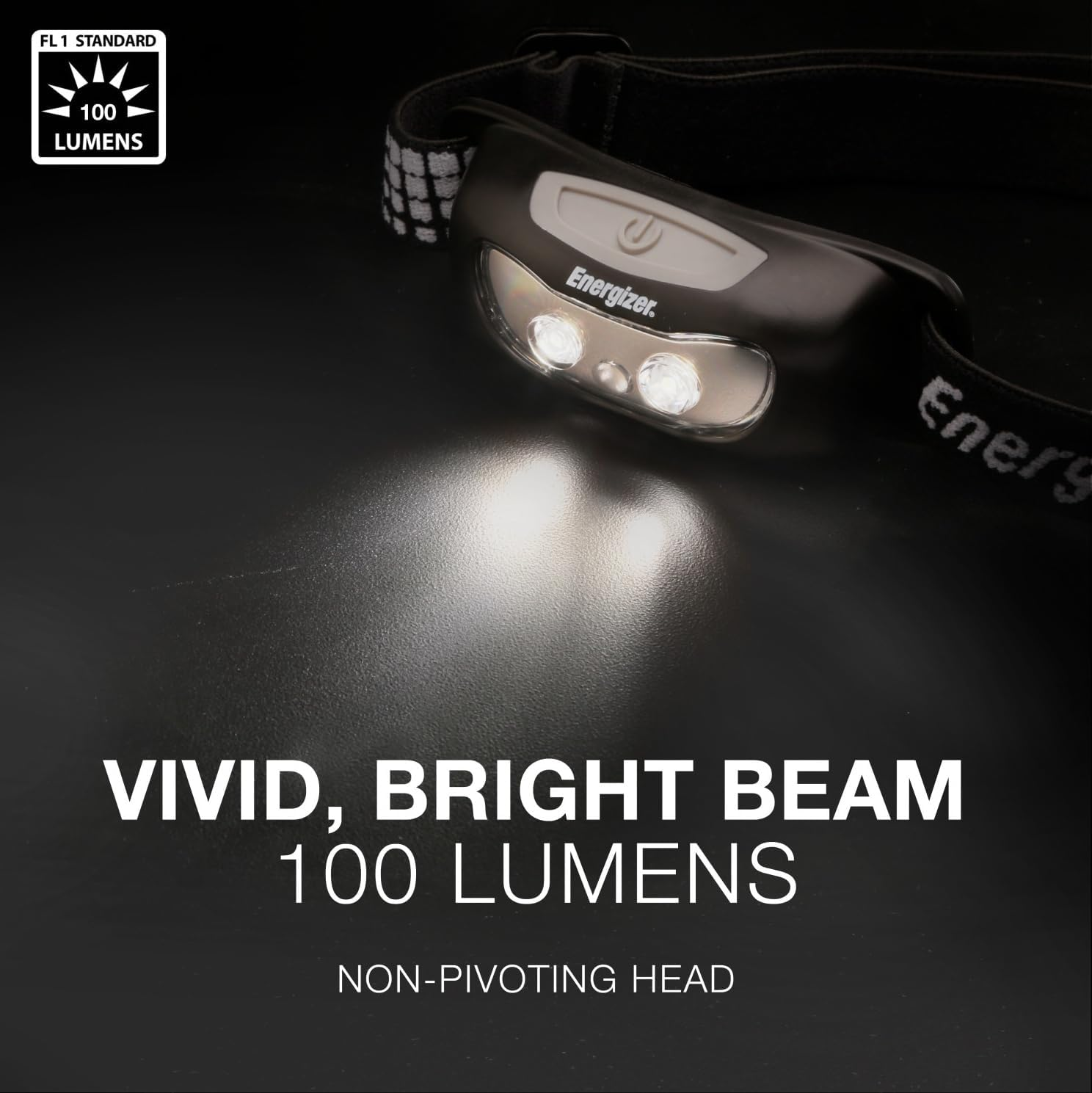 Energizer LED Headlamp, Black