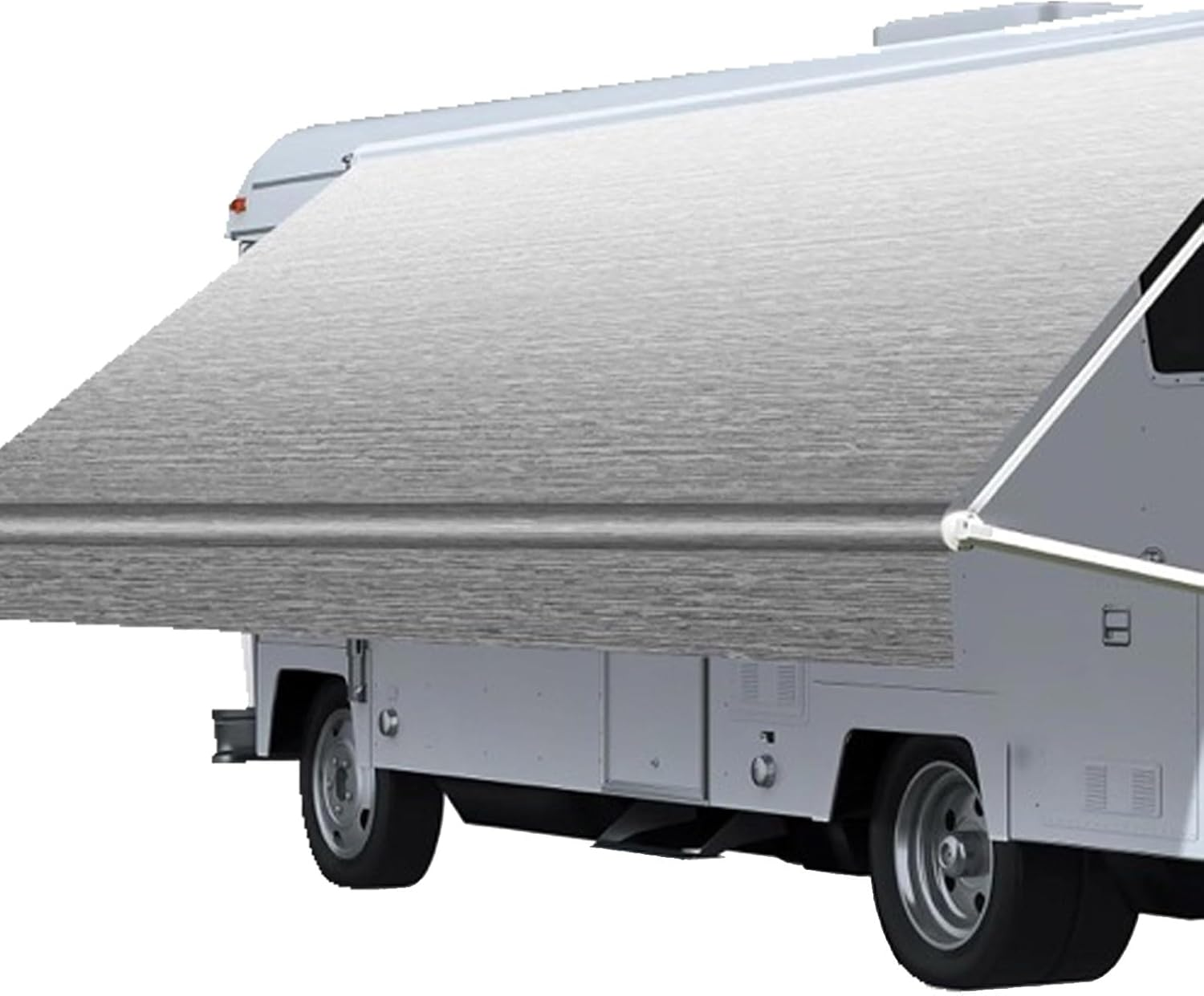 14FT PVC Vinyl Awning Fabric Gray Fade Suitable for RV Caravan Trailer Camper image number 2