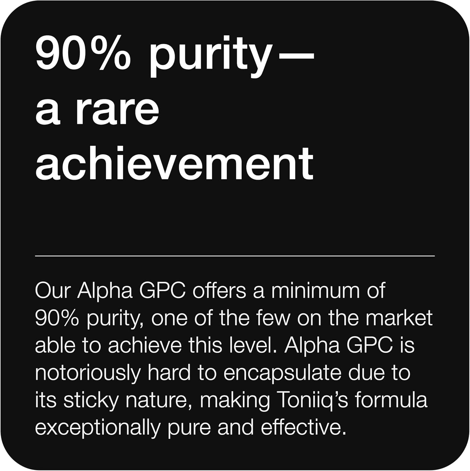 Ultra High Purity Alpha GPC Capsules - 600Mg Concentrated Formula - 99%+ Pharmaceutical Grade for Enhanced Absorption - Naturally Supports Brain Function - 120 Capsules Alpha GPC Supplement image number 3