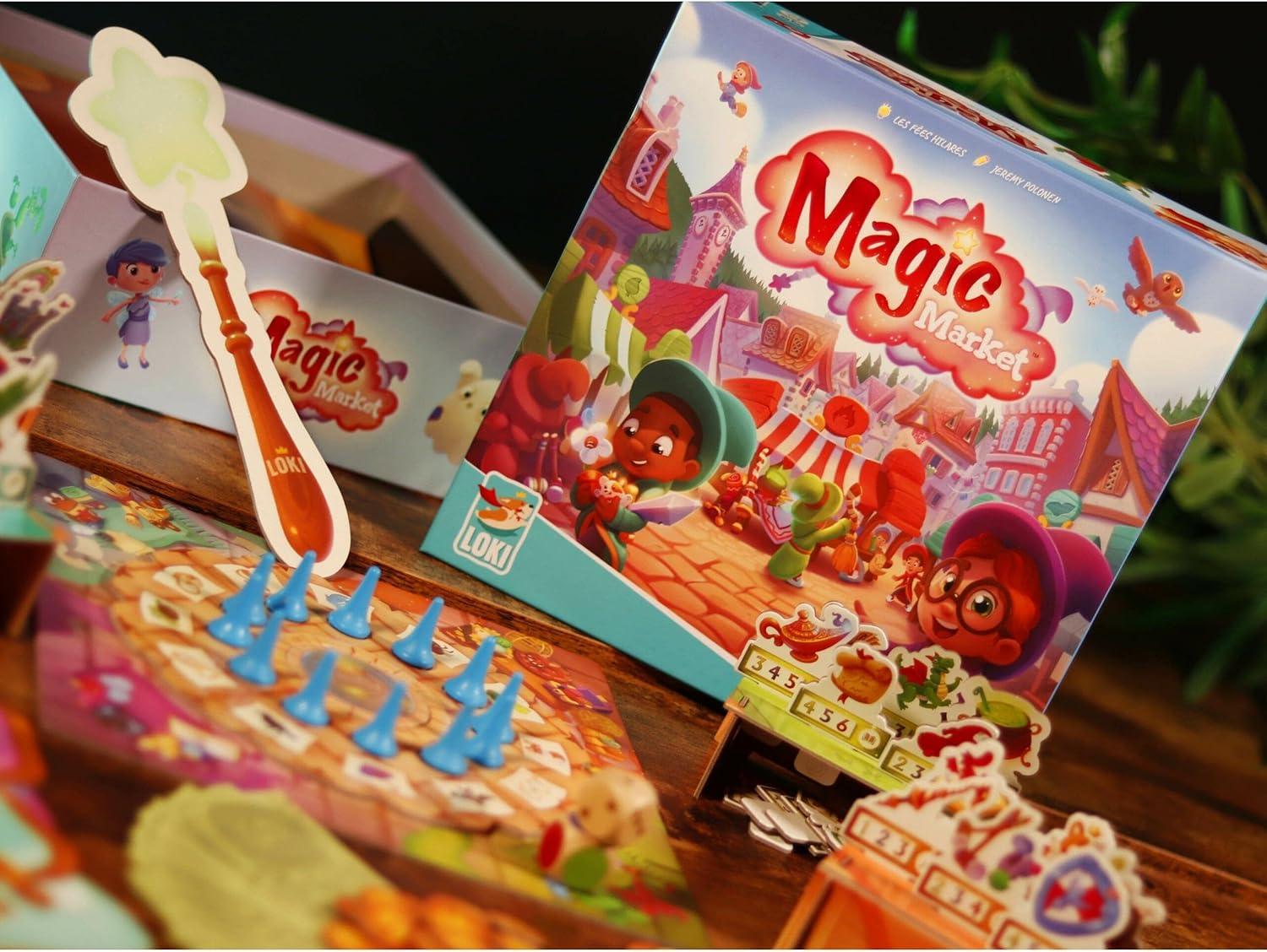 Magic Market Tabletop Family Game image number 2