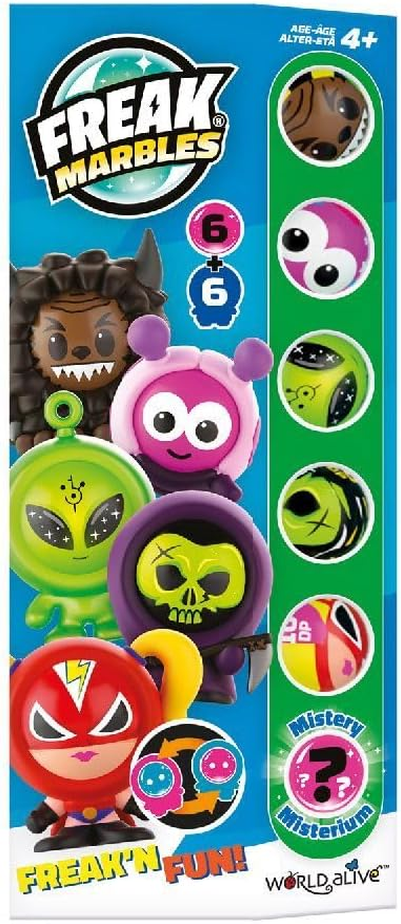 Freak Marbles Marbles & Skins 6Er Set - Gr&uuml;n image number 4