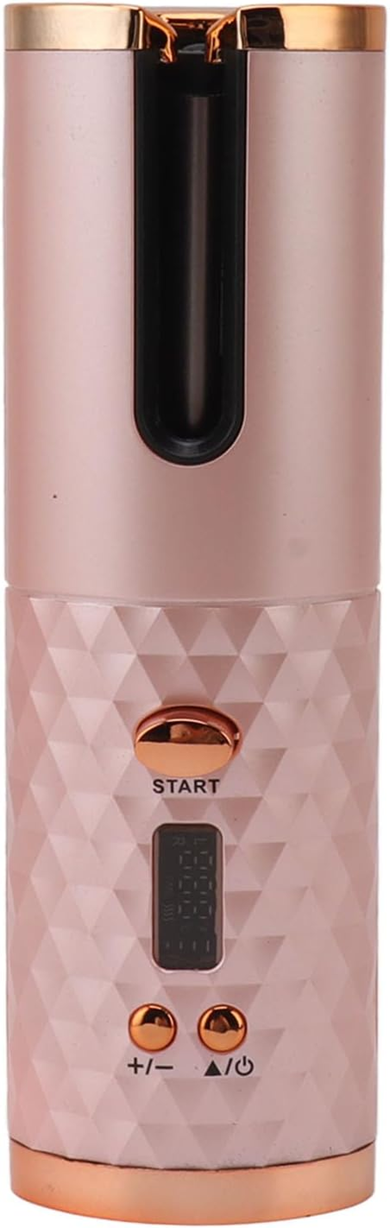 Cordless Hair Curler USB Rechargeable Hair Curling Wand Portable Electric Curling Iron, Automatic Curling Iron, Digital Display for Hair Styling, Fast Heating Hair Styling Tool image number 1