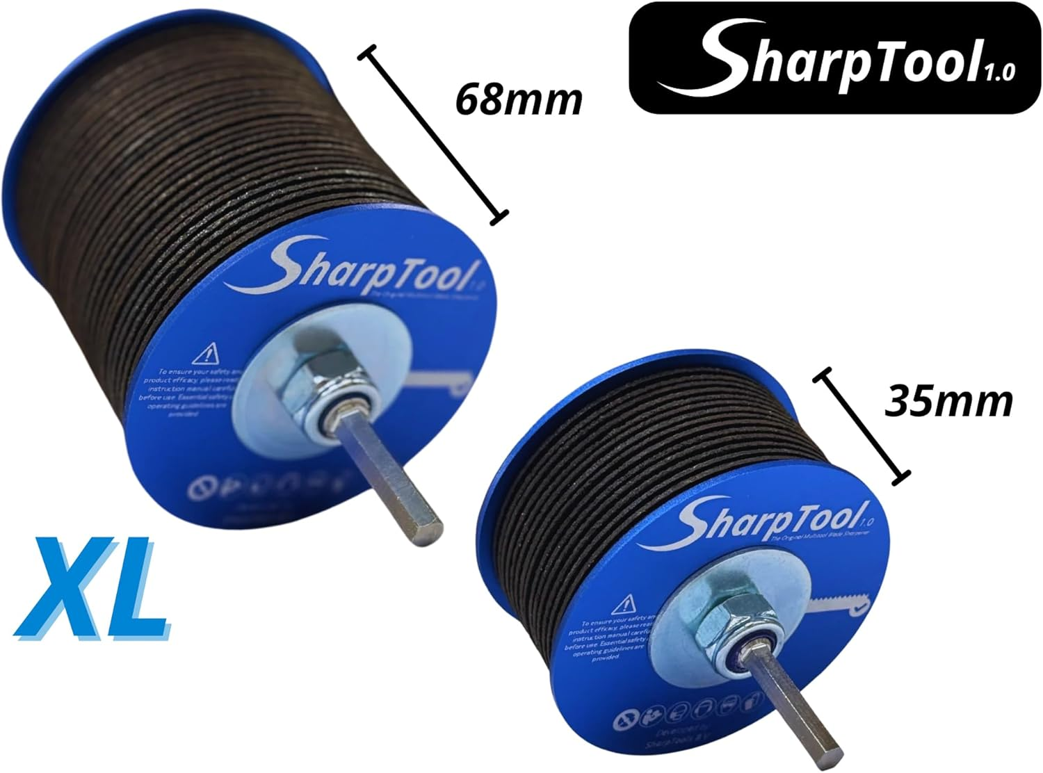 Sharptool 1.0 Multitool Saw Blades Sharpening - Multifunctional Tool Accessory for Resharpening Plunge Saw Blades, Oscillating Tool Accessories - Saw Blade Sharpener for Drill - 35 Mm image number 6