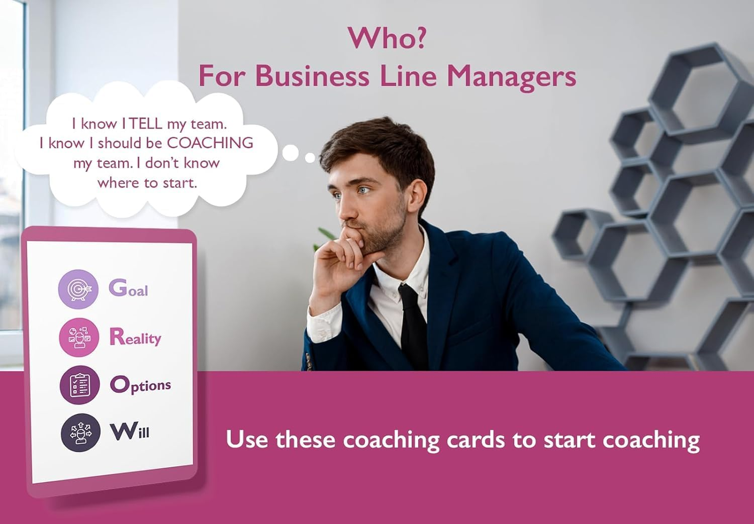 MBM 80 Leadership Coaching Cards. Confidence Building Flash Cards, Emotional Intelligence Conversation Starters & Coaching Tools for Managers