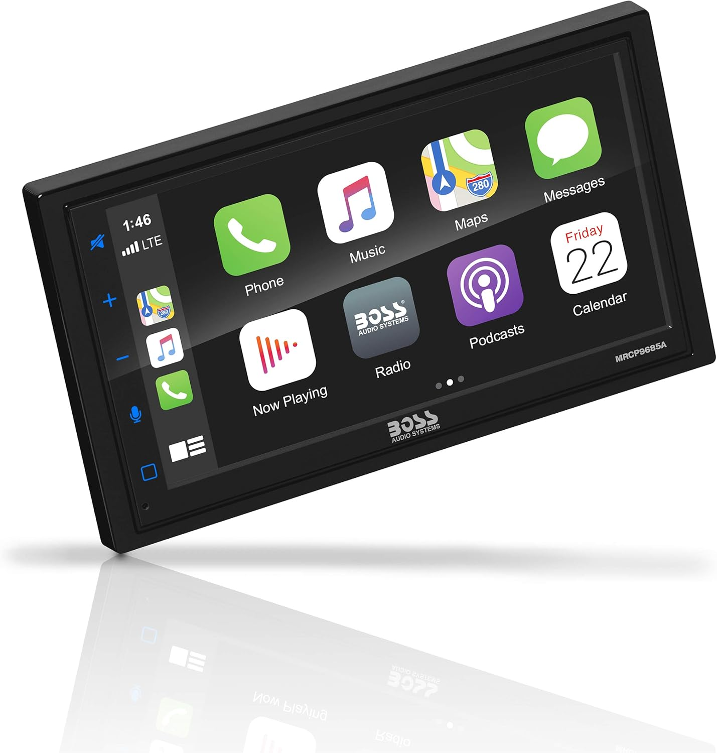 BOSS Audio Systems MRCP9685A Marine Boat Stereo &ndash; Apple Carplay, Android Auto, 6.75 Inch Double Din, Touchscreen, Bluetooth Head Unit, Radio Receiver, No CD DVD Player image number 6