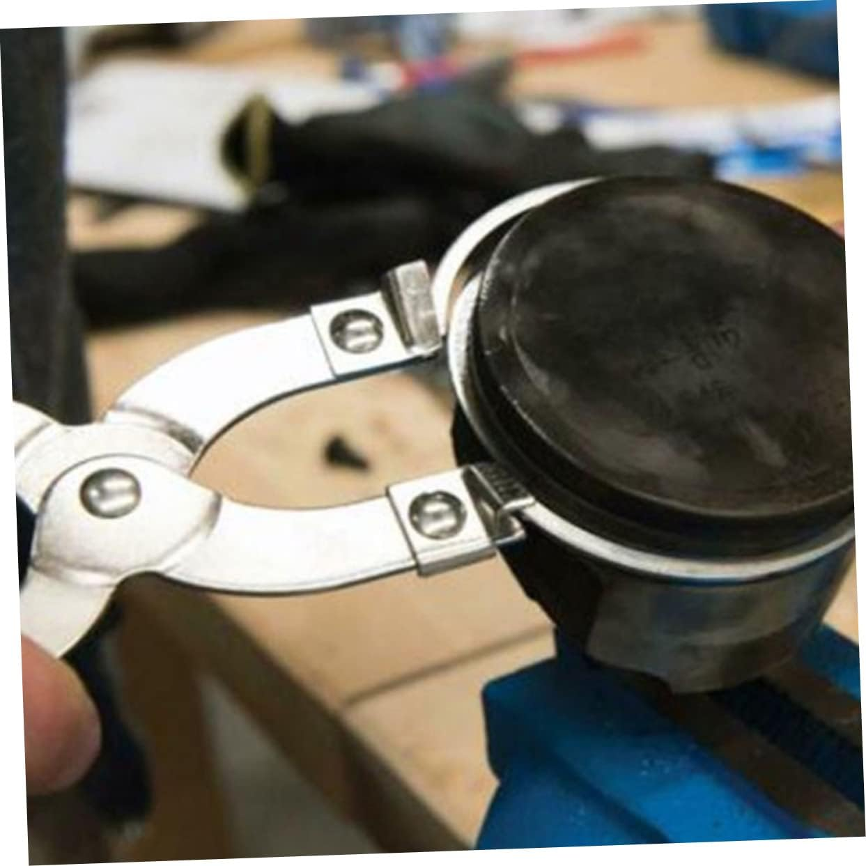 FUNOMOCYA 3Pcs Piston Ring Pliers Piston Ring Installer Tool Small Engine Mechanic Tools for Automotive image number 1