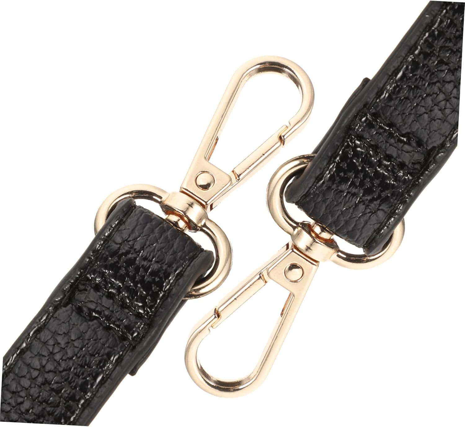 Anneome Leather Bag Strap Adjustable Crossbody Purse Strap Replacement for Women Black Genuine Leather Shoulder Bag Accessories Compatible with Handbags image number 3