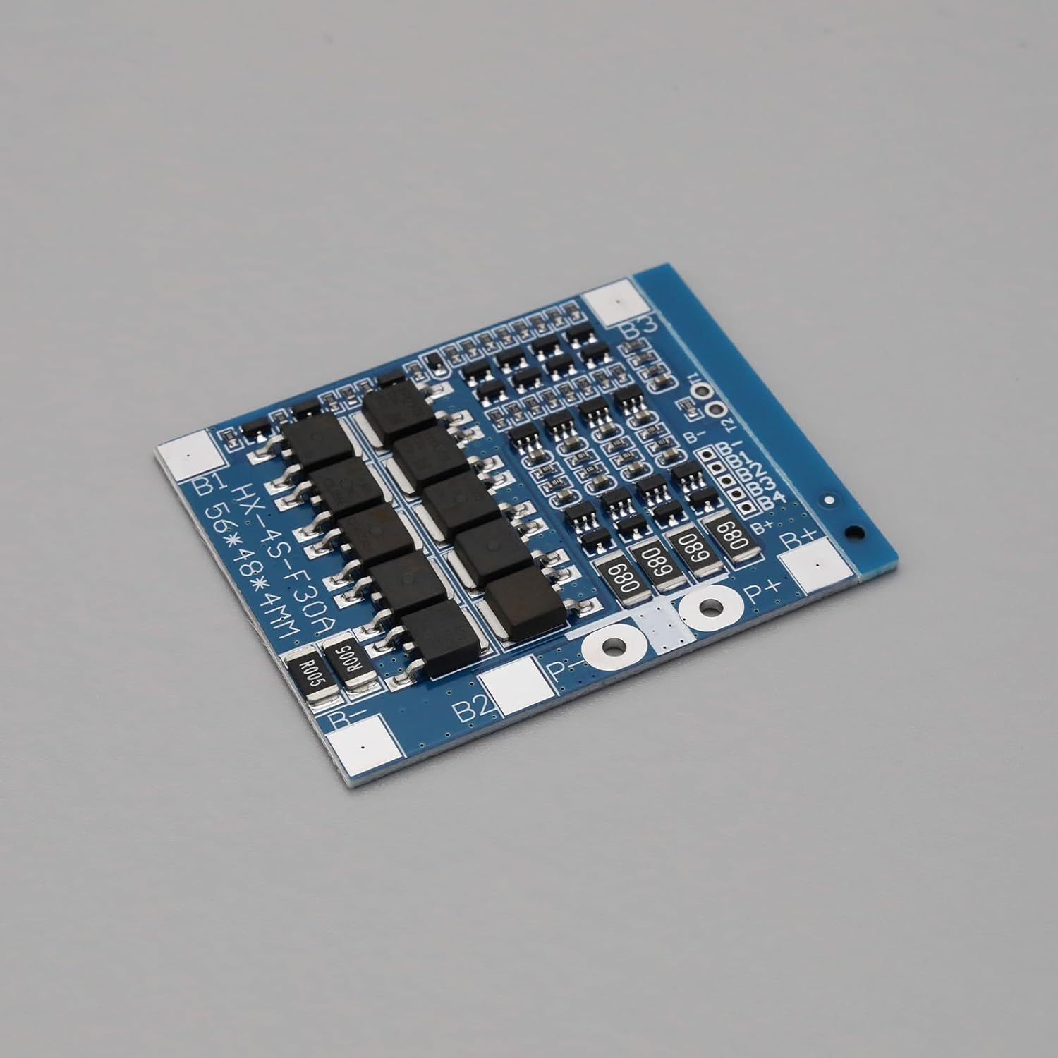 SING F LTD 2Pcs Lifepo4 BMS 4S 30A 12.8V Protection Board Battery Balance Protection Board BMS PCB 18650 Charging Circuit Protection Board Suitable for Electric Motorcycles image number 1