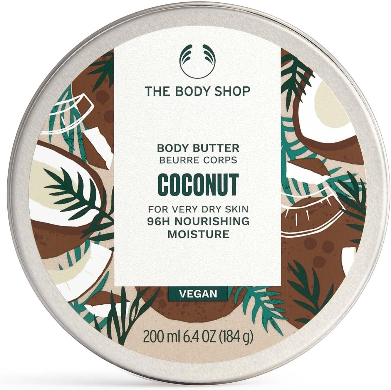 The Body Shop Coconut Body Butter &ndash; Nourishing & Moisturizing Skincare for Very Dry Skin &ndash; Vegan &ndash; 6.4 Oz image number 3