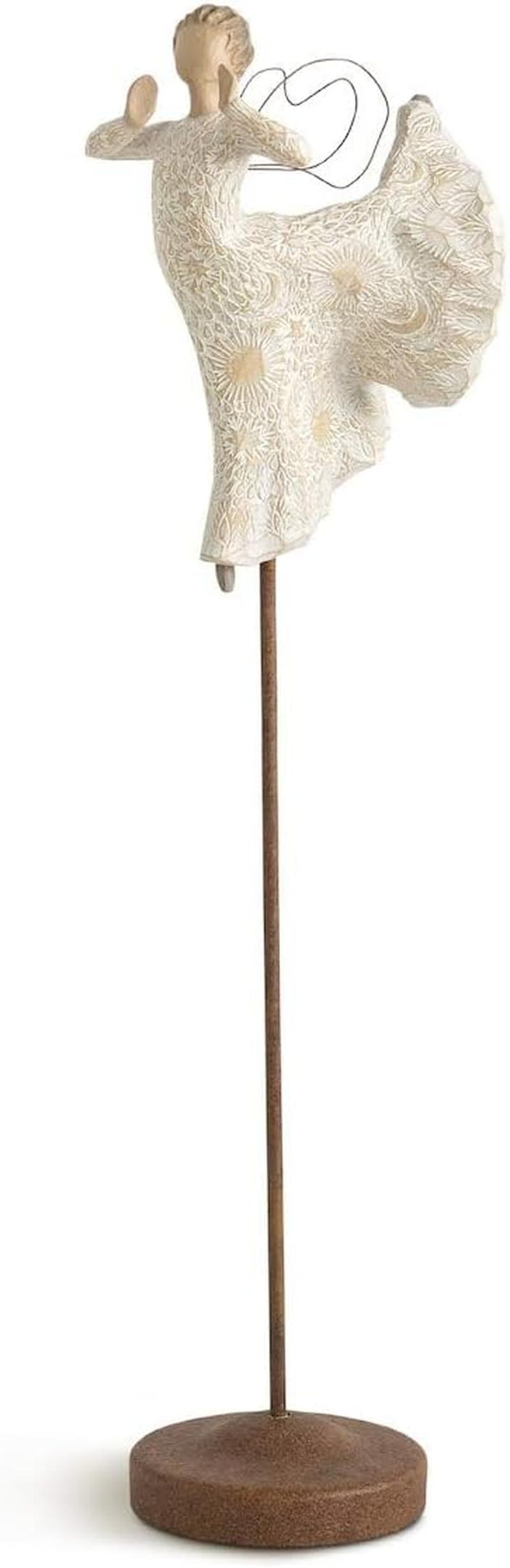 Willow Tree Angel Stand, Build on Your Holiday Tradition, Elevate Angels and Figures ATOP Pedestal Stand in Your Nativity Display, Hand-Painted Accessory image number 4