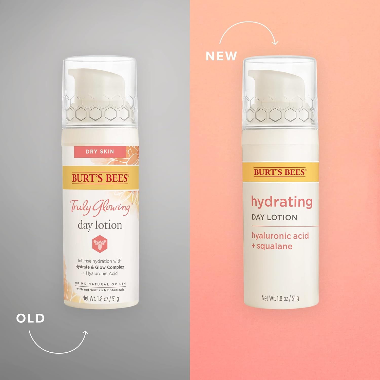 Truly Glowing Day Lotion - Dry Skin by Burts Bees for Unisex - 1.8 Oz Moisturizer image number 3