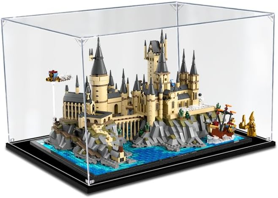 Acrylic Display Case for  10315 Icons Tranquil Garden, 76419 Harry Potter Hogwarts Castle and Grounds, 80107, 41731, 80103, 21317 and 10308 Dustproof Protection Clear Showcase image number 2