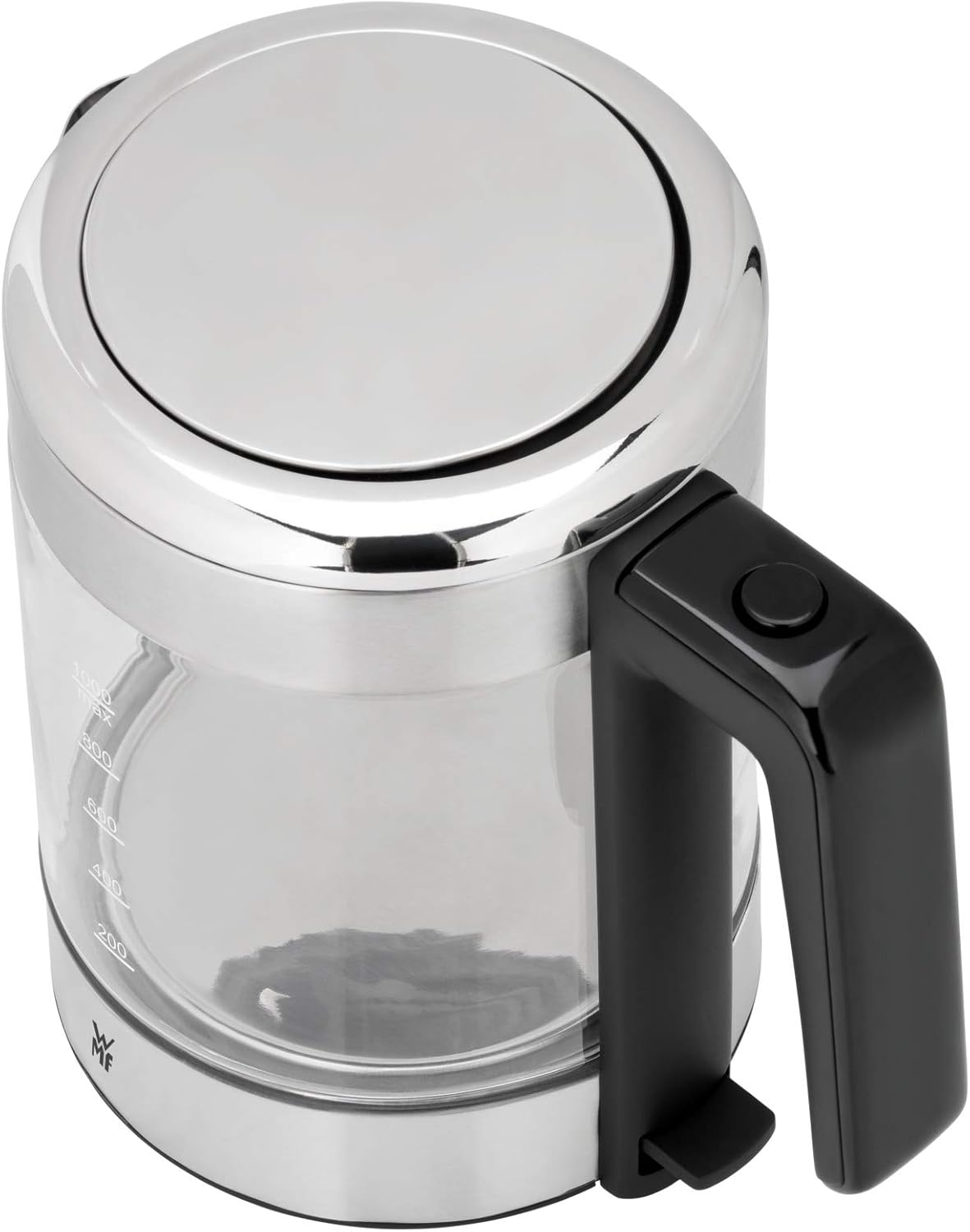 WMF K&uuml;chenminis Glass Kettle, 1 Litre, Wireless Kettle, Small, Water Level Indicator, Limescale Water Filter, Automatic Boiling Stop, 1900 Watt image number 3