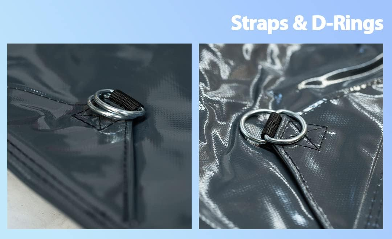 Outdoor360 PVC Camper Travel Trailer Cover Box Utility Cage Covers 2.2X1.7M Approx. Bed Base Fit image number 6