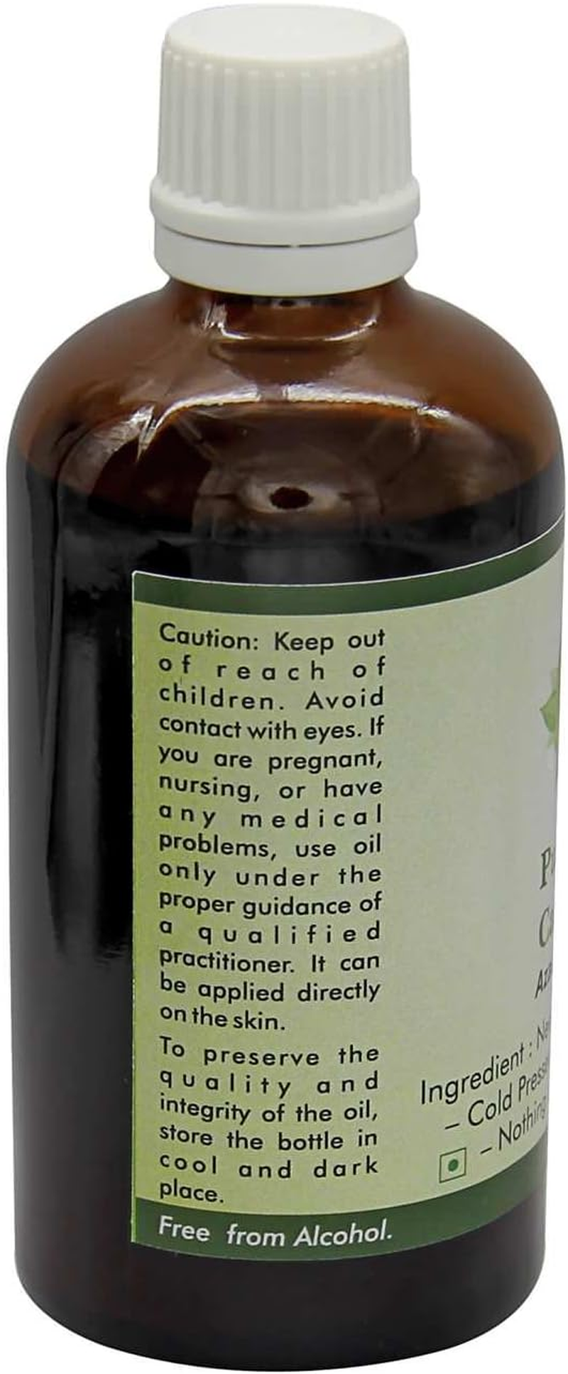 Neem Oil | Azadirachta Indica | for Plants | for Hair | for Skin | Cold Pressed Neem Oil | 100% Pure Natural | 50Ml | 1.69Oz by R V Essential image number 1