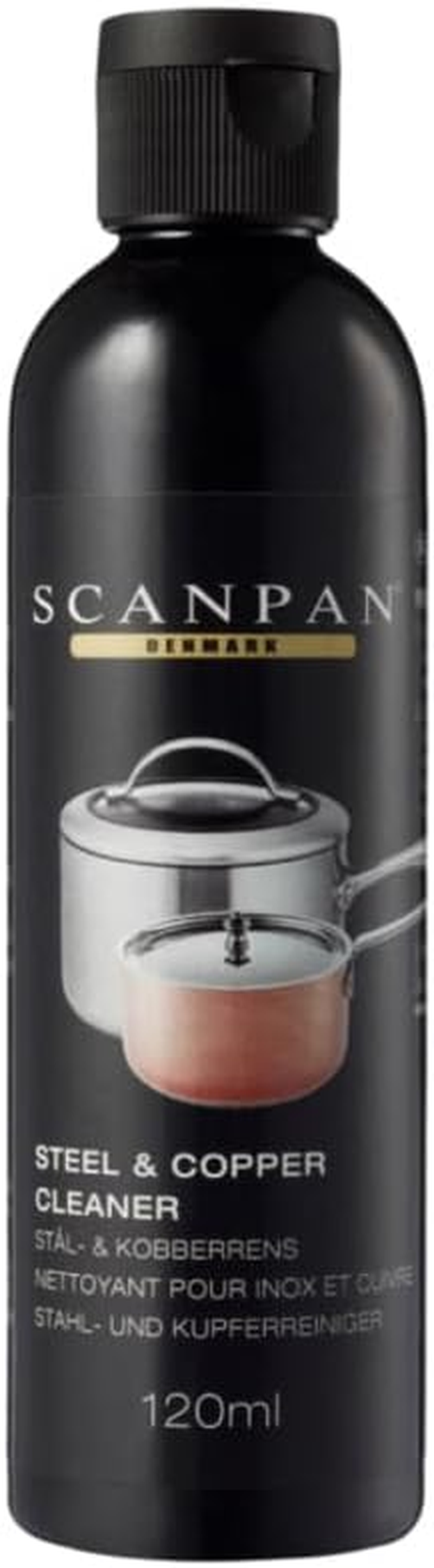 Scanpan 120Ml Steel and Copper Liquid Cleaner for Cookware/Cutlery/Saucepan
