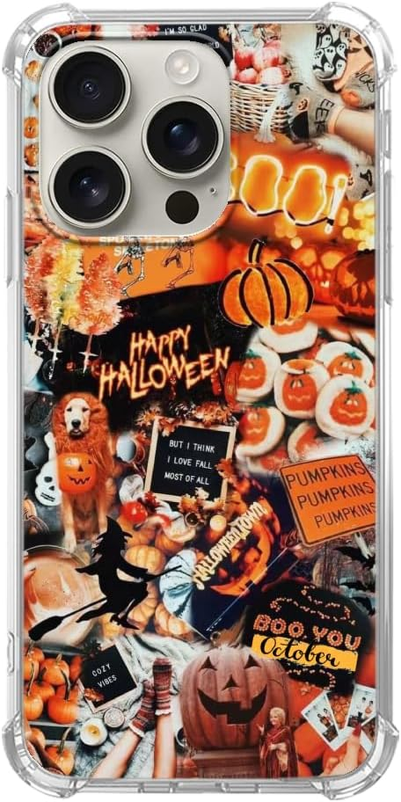 Witch Frog Aesthetic Phone Case Compatible with Iphone 16 Pro Max, Mushroom Frog Halloween Phone Case for Iphone 16 Pro Max, Cool Trendy TPU Bumper Case Cover