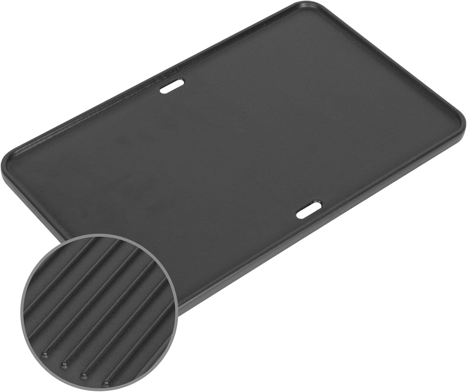 Cast Iron Grill Griddle for Weber Go-Anywhere Charcoal and Gas Grill, Flat Top Griddle Replaces 80631, 70211, 3634, 67195, 16" X 10" image number 5