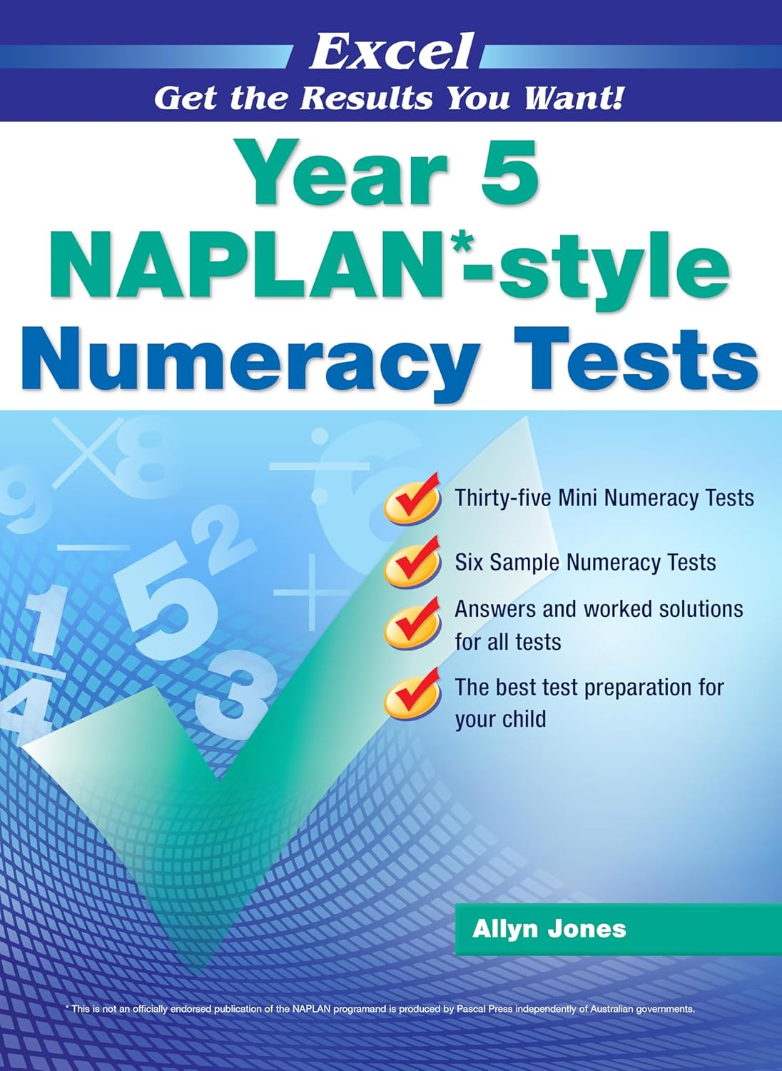 Excel Naplan*-Style Numeracy Tests Year 5