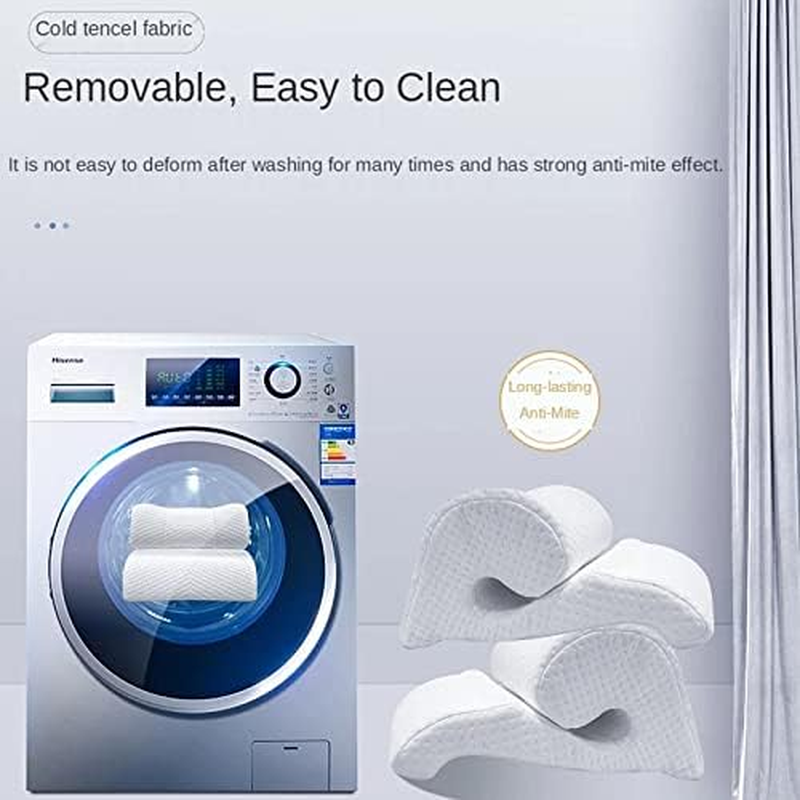 Multi-Function Cushion, Durable Memory Foam Pillow Neck Pad Soft Back Lumbar Support Comfort Seat Cushion Knee Support Pillow for Relieves Pressure/914 image number 1