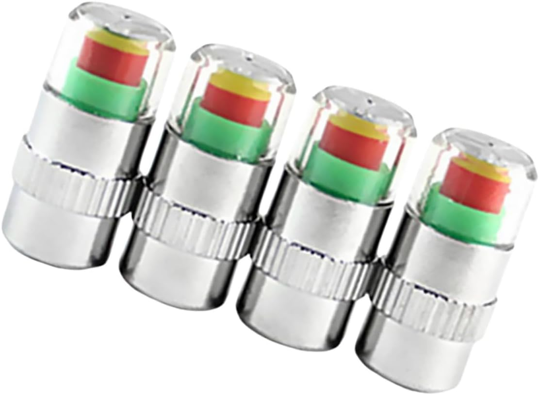 ULTECHNOVO 12Pcs Car Tyre Pressure Monitor Dust Cap Sensor Pressure Warning Caps for Vehicle Tire Monitoring System in Automotive Tyres Wheels image number 5