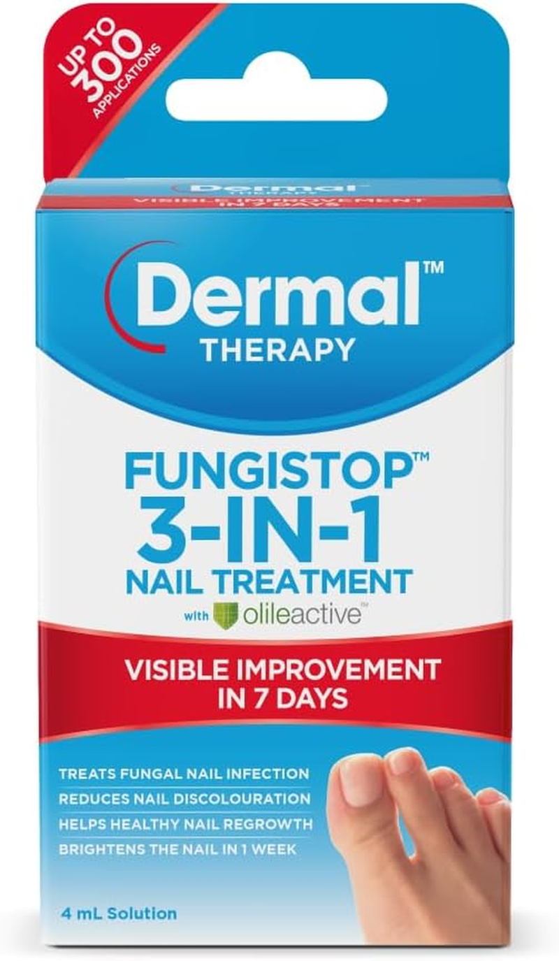 Dermal Therapy Fungistop 3-In-1 Nail Treatment | Solution for the Treatment and Prevention of Nail Fungus | 4Ml image number 5