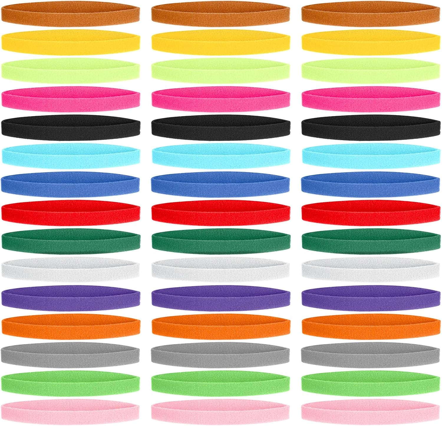 LXUEJIE 45 Pcs Puppy Whelping Collars, Newborn Pet Collar, 3 Sizes Adjustable Puppys Collars, Double-Sided Soft Adjustable ID Bands Puppy ID Collar for Newborn Pet Dog Cat 15 Colors (S/M/L image number 5