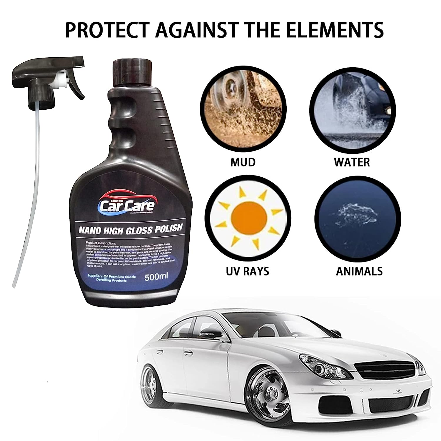 Car Cleaning Kit | Polish & Ceramic Coating | Car Detailing Kit & Scratch Removal