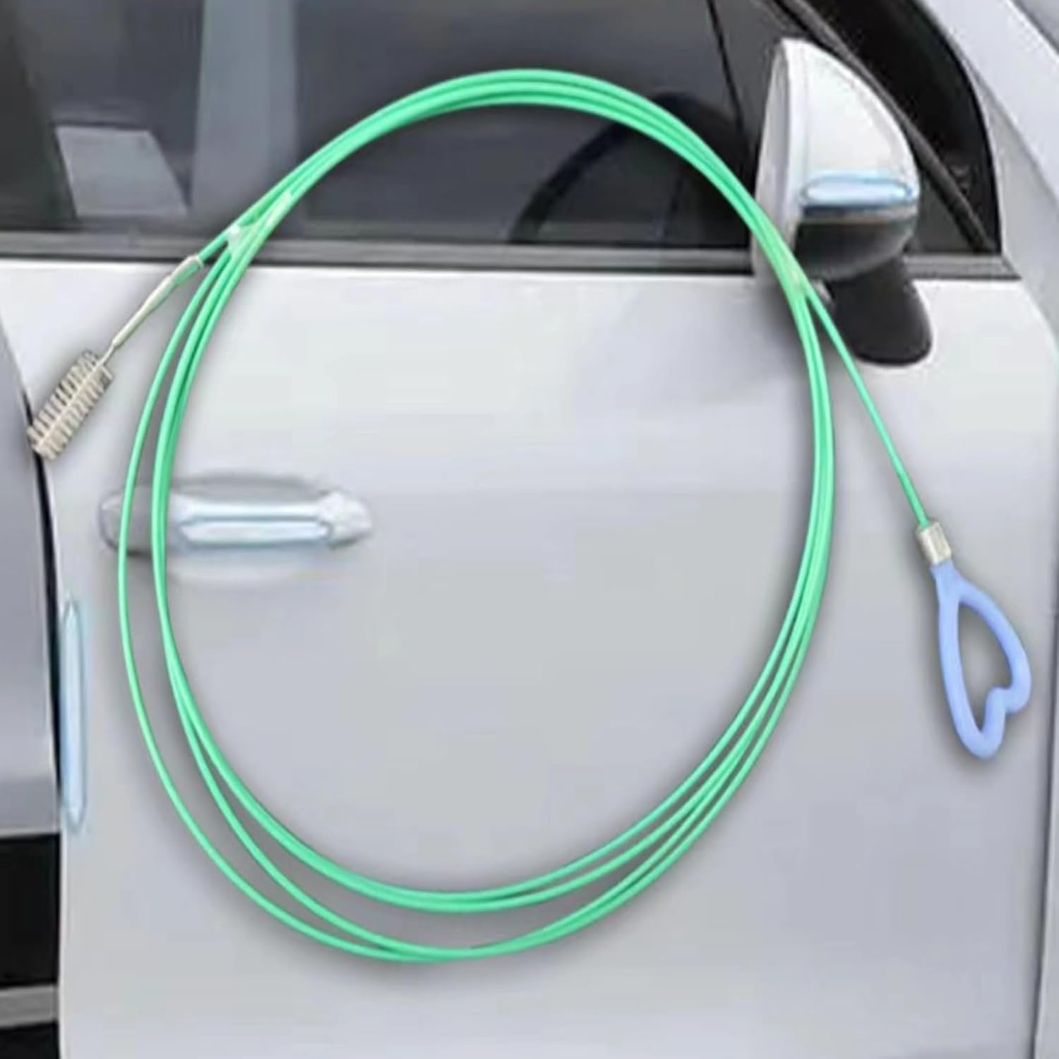 Poemtian Car Sunroof Drain Cleaning Tool, 118 Inch Long Flexible Pipe Cleaning Brush, Extra Long Car Cleaning Drain Cleaner, Suitable for Car Sunroofs and Windshield Wipers image number 1