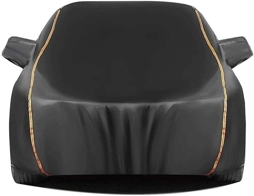 Breathable Car Cover Compatible with Jeep/Grand Cherokee/Grand Cherokee SRT | Anti-Hail Car Paint Protection Car Tarpaulin with Cotton Zipper (Color : Blue, Size : Grand Cherokee SRT)