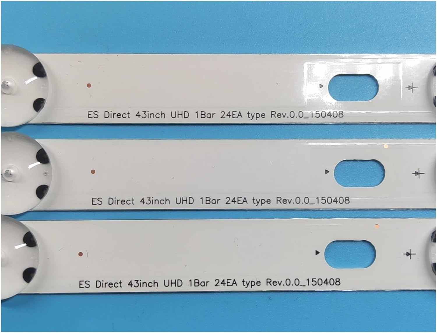 LED Backlight Strip for 43UH610V 43UH619V 43UH603V 43UF6407 43UF671V 43UF6400 43UH610A 43UH6030 43LH60_FHD_A Type UF64_UHD_A (Color : 5 Set) - 1 Set image number 2