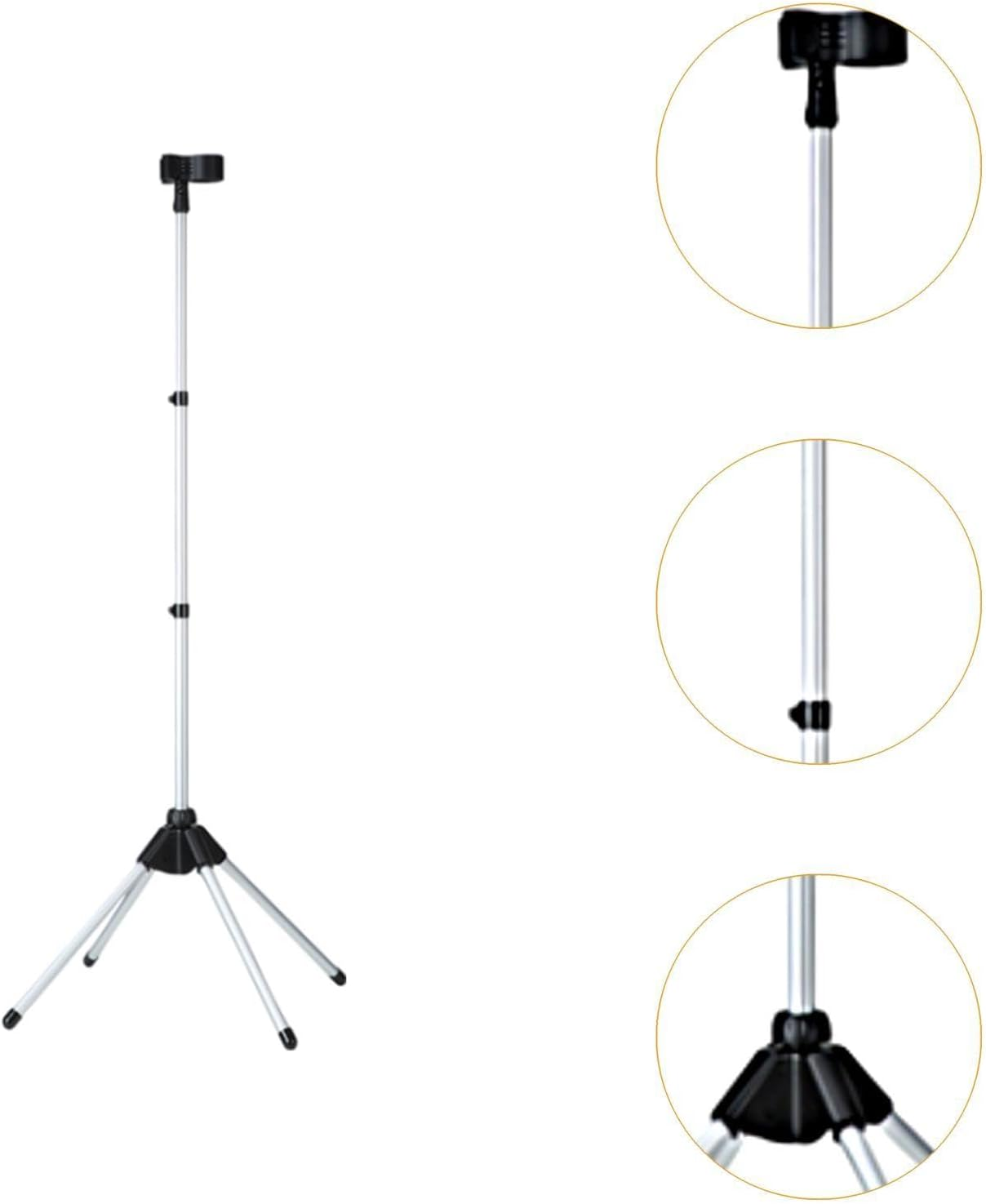 "Abbraccia" Blow Dryer Bracket Adjustable Freeing Hands for Makeup Room Salon Countertop image number 2