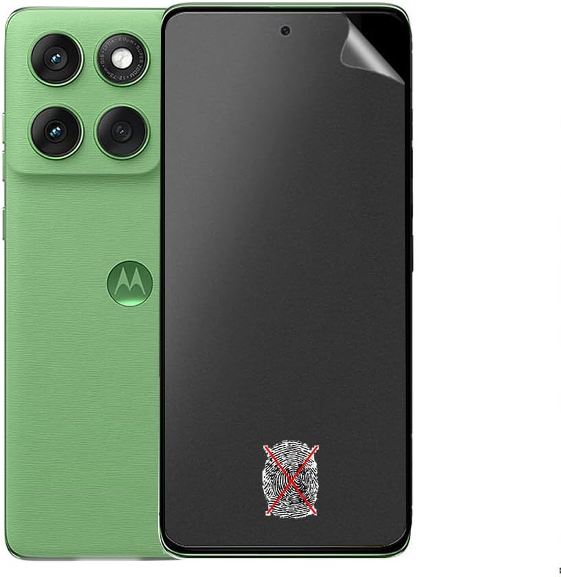 SRSRROP Matte Screen Protector for Motorola Moto G86/G86 Power 6.67 Inch (Pack of 3), Matte Hydrogel Screen Protector, Anti-Fingerprint Screen Protector, TPU Screen Protector image number 5